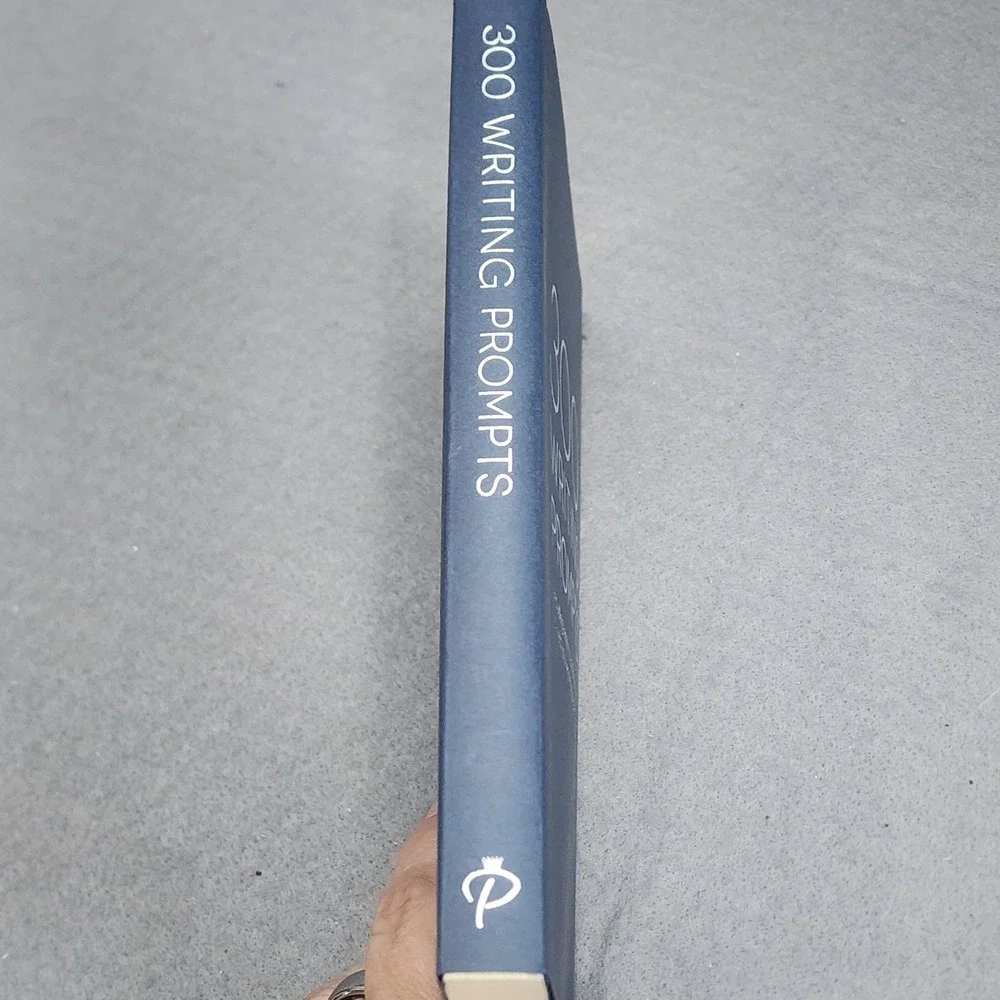 Piccadilly 300 Writing Prompts Journal Navy Blue Creative‎ Lessons 204 Pages